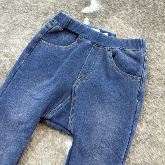 NWT Zara Kids Denim Jeggings - Picture 3 of 11